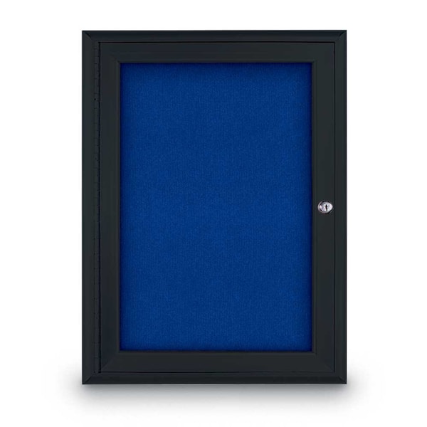 Sliding Door Indoor Enclosed Corkboard, 9, UV9029ACSH-BRONZE-SURF